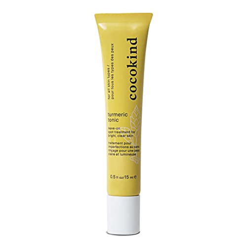 Cocokind | Turmeric Tonic | Invisible Spot Treatment | Dark Spot Corrector | Acne Scar Treatment | With Tea Tree Oil & Witch Hazel Extract, 0.5 oz