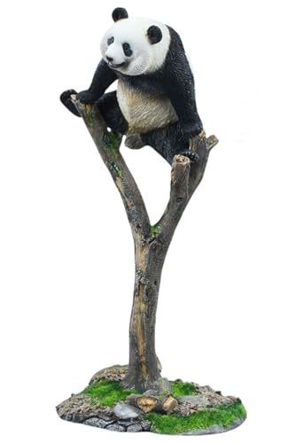Figurine panda de collection en résine JXK Meng Lan idée cadeau pour passionné