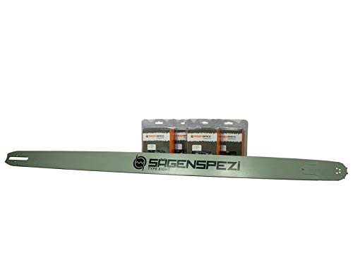 Set Guide Et 2 Chaînes Tronçonneuse Sägenspezi 50cm 3/8" 1