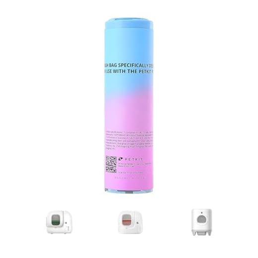 PETKIT Bolsas para Desechos de Gatos, Bolsas de Arena para Pura MAX y Pura X, 1 Rollo*20 (20 Piezas)