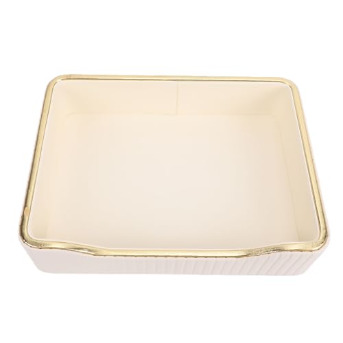 Bandeja de Perfume de Cuero Evita Pérdida de Joyas y Pequeños Accesorios 2