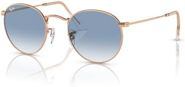 Amazon | Ray-Ban (レイバン) サングラス RB3447 ROUND METAL 53