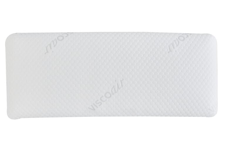 FACTORY COLCHON - Almohada ViscoAir 150cm Funda Extraíble Hipoalergénico Reversible Verano-Invierno Tejido 3D System Viscoelástico Visco Air