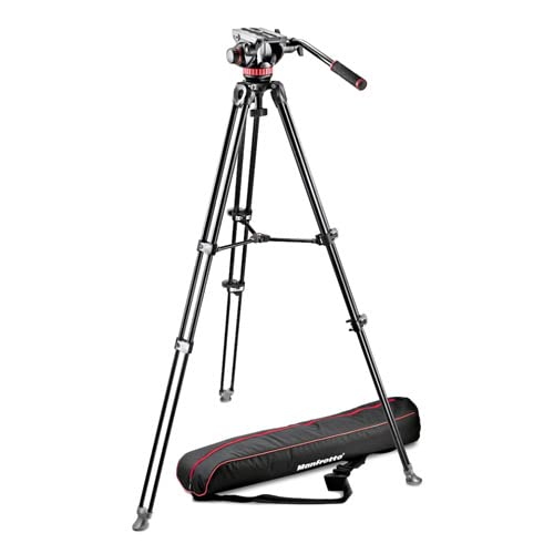 Amazon | Manfrotto MVK502AM-1 ビデオキット ツイン3段アルミ MS