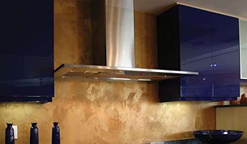 Faber Diam30Ss 30" Diamante Designer Canopy Range Hood, Stainless Steel, 600 Cfm #TOP1