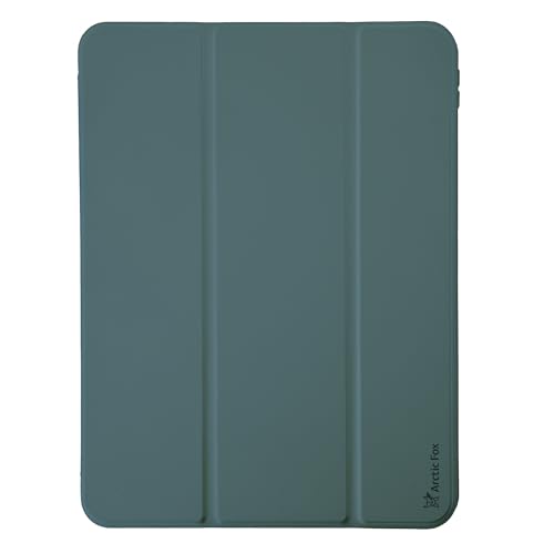 Image of Arctic Fox Smart Folio Case for iPad Pro 11 inch Cover Case (M4 2024) with Pencil Holder, iPad Pro 11 inch 2024,Smart Flip Case Cover for Apple iPad Air with Pencil Holder [Auto Sleep /Wake] - Grey