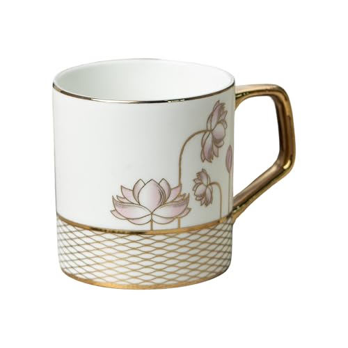 Image of Clay Craft Fine Ceramic Director Coffee Mug Set of 6-215 Ml Each, Mugs for Coffee, Cups Set, Ideal for Gifting, Perfect for Home & Office, Elegant Ceramic Tea Cup Set (E619)
