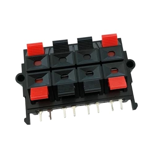 Numero modello: WP8-15 1 pz WP Jack a banana esterno 8 pin Presa for clip for cavo amplificatore for altoparlante WP8 Interruttore a terminale a molla a LED a poli(002)