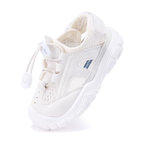 Image of BMCiTYBM Baby Boy Girl Closed Toe Summer Toddler Sandals Lightweight Shoes Infant Non-Slip First Walking Sneakers 6 9 12 18 24 Months 2-3 Years
