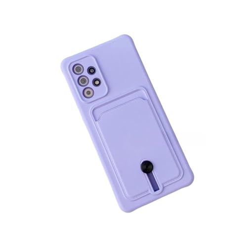 Étui silicone Samsung Galaxy A53 A33 S21 fini les portefeuilles encombrants avec sa fente carte