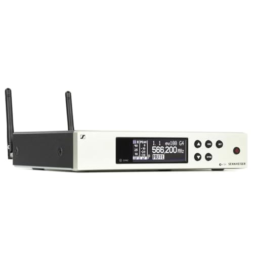 Liquid Audio Sennheiser Pro Audio Rackmount True Diversity Receiver (509654) Bundle miniatura 4