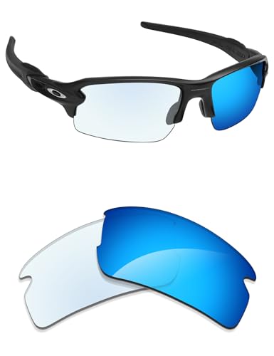 Image of Alphax Polarized Replacement Lenses for Oakley Flak 2.0 OO9295 59mm Sunglasses | Glare Reduction | Precision Cutting