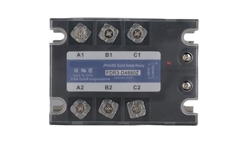Relais à semi-conducteurs triphasé avec isolation optimale DC-AC FDR3