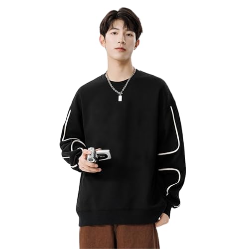 Pull homme col rond style coréen idéal pour le quotidien en hiver