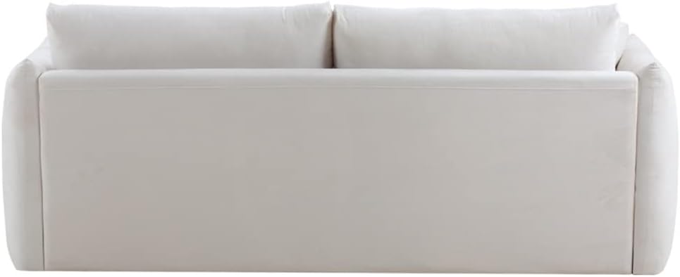 85" Fabric Sectional Couch Sofa 3 Seater with Pillows for Living Room, Bedroom, Livingroom Beige
