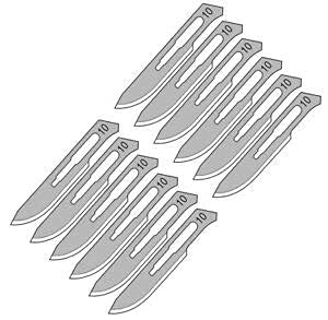 FORGESY 10 PCS. 10 NO. CARBON STEEL SCALPELSURGICAL BLADES (B0957ZKGTP) Amazon Price History, Amazon Price Tracker