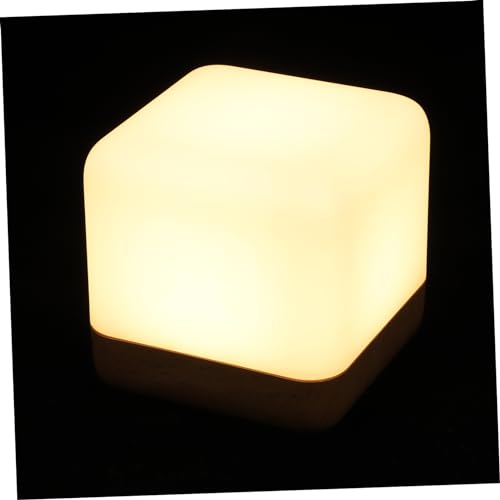 Lampe de chevet anti fatigue oculaire éclairage chaud cubique
