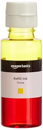 Amazon Basics GT52 Ink Bottle | 70ml | for GT 5810,GT 5820,GT 5811,GT 5821, WL 415,WL 418,315,318,WL 419,319,WL 410,310 (Yellow)