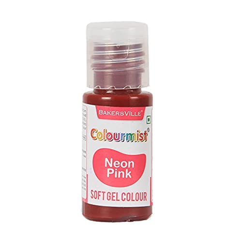 Colourmist Soft Gel Paste Food Color, (Neon Pink), 20Gm | Edible Gel Colour For Fondant/Dessert/Baking | (B09GKW49L3) Amazon Price History, Amazon Price Tracker