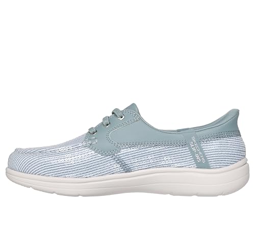 Image of Skechers Women's On-The-GO Flex Radiant | Martha Stewart Collab, Casual, Slip-ins, Ultra GO, Air-Cooled Goga Mat, Vegan, Machine Washable