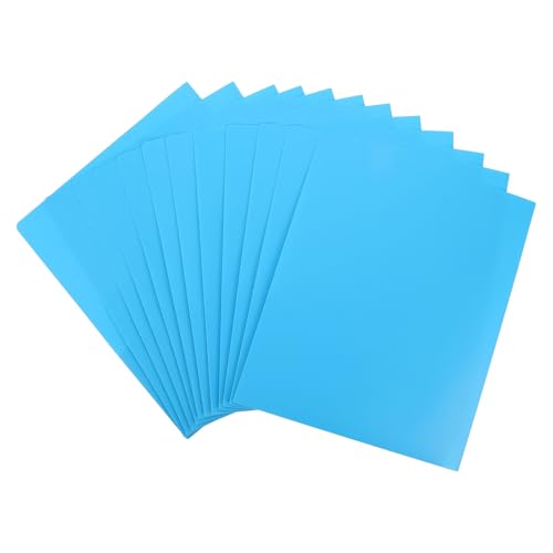 Chemises plastiques A4 avec 2 pochettes double face pour trier sans abîmer