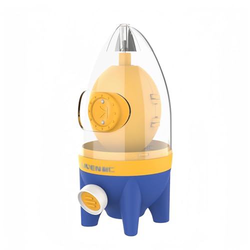 Agitatori per Uova Manuali, Egg Maker, Egg Scrambler Shaker, Utensili Miscelatore per Uova, Macchina per Uova Dorate, Tagliauova Utensili da cucina per Uova d'Oro Alimentata a Mano