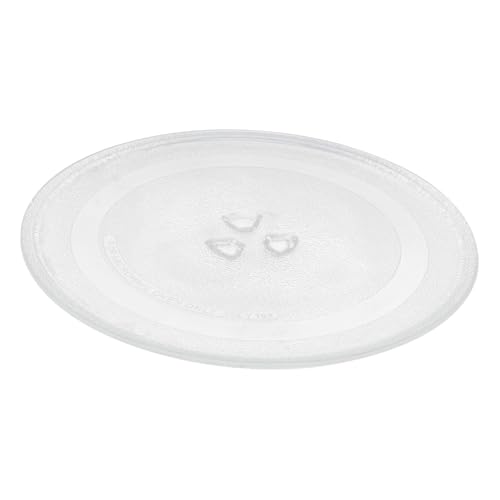 SOLUSTRE Microwave Glass Dish Turntable Plate Replacement Oven Turntable Microwave Accessories Sturdy Easy to Install
