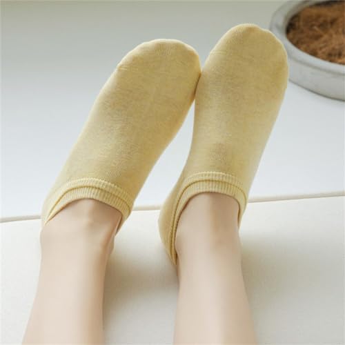 JSEIAJB Girls Cotton Boat Socks Won T Fall Off and Sweat Absorbing Short Socks Invisible Socks2