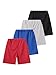Fdqin Shorts for Boys Sports Athletic Shorts Summer Pull On Hiking Shorts for Sports Outdoor with Pockets 7-8 Years