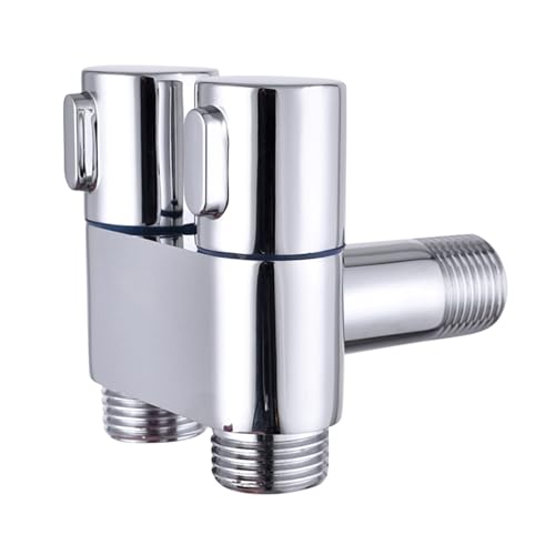 Morain Doppelgriff Messing Eckventil 1/2-Zoll