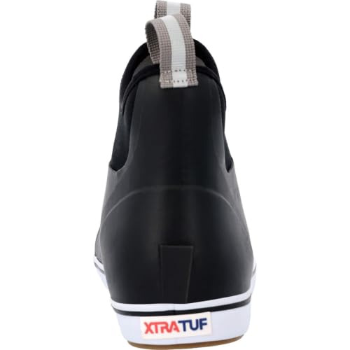 Image of XTRATUF 6 inch Men's Ankle Deck Boot - Lightweight, 100% Waterproof Rubber Footwear - Non-Marking, Slip-Resistant Outsole - Moisture-Wicking Liner