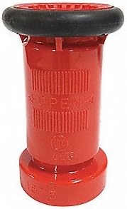03697000 Elkhart Brass Model 1575 All Purpose 1.5" Polycarbonate Fire Hose Nozzle -