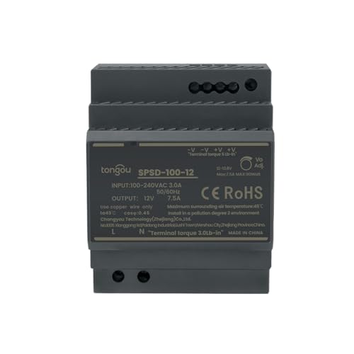 Alimentation sur rail DIN 12V 60W pour stabiliser vos tensions CC - 4