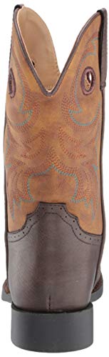 ROPER Girls' Daniel Western Boot Square Toe Brown 9 D3