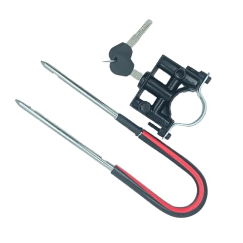 Image of TA Heavy Duty Bike Front Tyre Wheel Lock | Anti-Theft Key Operated Disc Brake Lock | Weatherproof & Durable