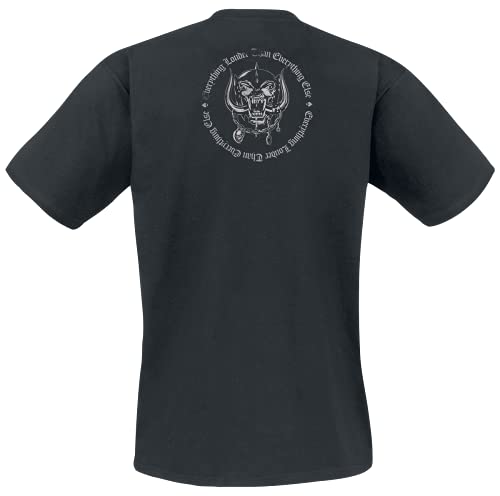 Motörhead Iron Cross Swords Homme T-Shirt Manches Courtes Noir Regular/Coupe Standard - Les Beatles, Paul McCartney, John Lennon, RIngo Starr, George Harrison Motörhead Iron Cross Swords Homme T-Shirt Manches Courtes Noir Regular/Coupe Standard – Image 3