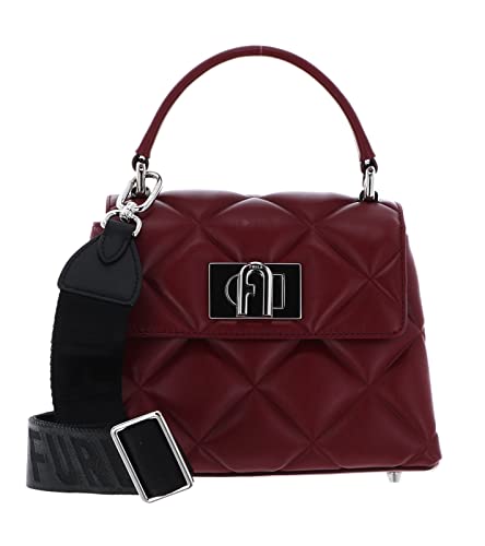 Furla 1927 Soft Mini Top Handle Bag Ciliegia + Nero