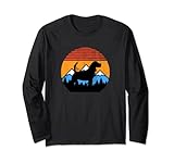 Photo Gallery vintage tramonto montagne e foresta wilderness beagle dog maglia a manica Photo Gallery vintage tramonto montagne e foresta wilderness beagle dog maglia a manica