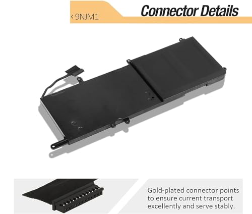 Wefly 9NJM1 Laptop Battery Compatible for Dell Alienware 17 R4 R5 15 R3 R4 P31E P69F MG2YH 0MG2YH 01D82 0546FF 44T2R HF250 0HF250 P31E001 P31E002... - Image 5
