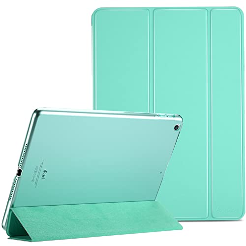 Image of ProCase Smart Case for iPad 9.7 Inch iPad 6th /5th Generation 2018 2017(Model: A1893 A1954 A1822 A1823), Ultra Slim Lightweight Stand Cover with Translucent Frosted Back -Mint