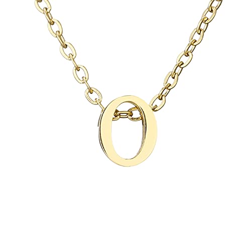 Collier chaîne pour femmes et filles style ras du cou mignon lettre