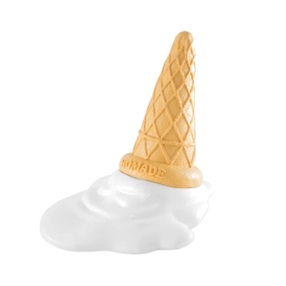 Nvsfzgiyg Blanc Door Wedge Stoppe, Stops, Stoppers,Ice Cream Stop, Rubber Non-Slip Movable Stopper Used In Home Or School-White10cm