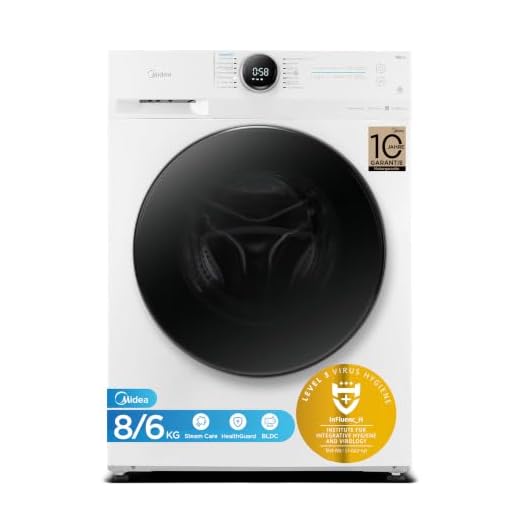 Midea 8kg Waschtrockner mit Inverter Motor