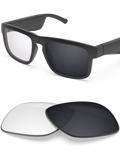 Image of BLAZERBUCK Anti-salt Replacement Lenses for BOSE Tenor BMD0010 - Clear to Black Photochromic With Blue Light Blocking