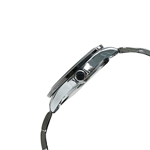 Image of Skone 7063-man-2 Analog White Dial Stainless Steel Strap Wrist Watch / Casual Watch - For Men's