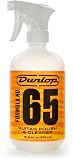 JIM DUNLOP – 6516 Formula 65 Guitar Polish & Cleaner, Pulitore e Lucidante Strumenti A Corda, Rimuove Sporco Grasso e Cera, Protegge Finitura Lucida, Spray, 472 ml