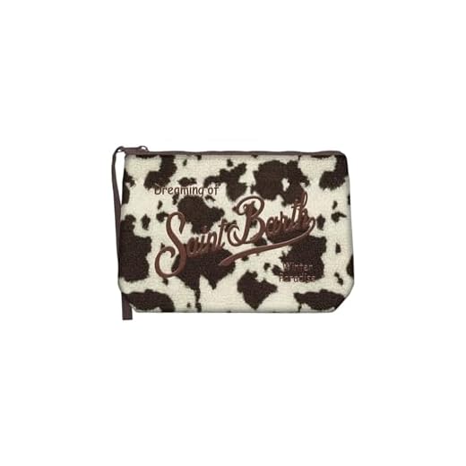 Mc2 Saint Barth Unisex Pochette ALI0023 Poliestere Marrone Taglia Unica