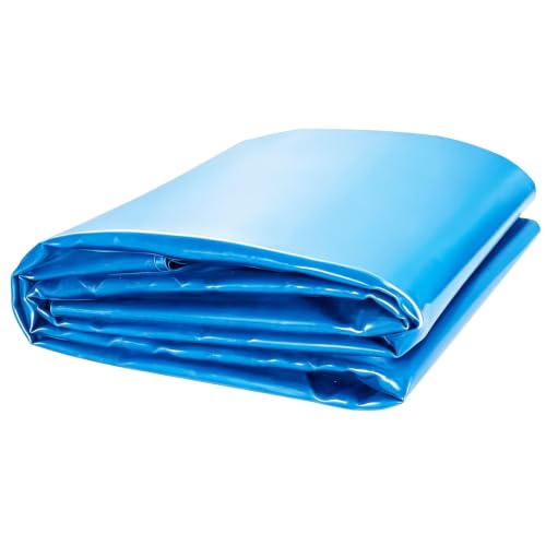 Revêtements d'étang coupés bleu HDPE bâche de qualité - 2