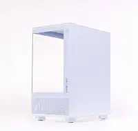 Gabinete Gamer Liketec Aquário Opera Snow - Mini Tower, USB 3.0x2, Vidro Panorâmico - Branco