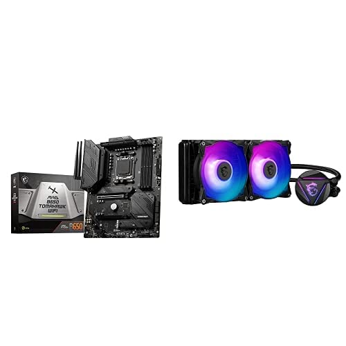 MSI }U[{[h MAG B650 TOMAHAWK WIFI AMD Ryzen 7000 V[Y(AM5)ΉB650`bvZbg ATX MB5907 + MAG Core Liquid 240R V2 ȈՐCPUN[[ LGA170